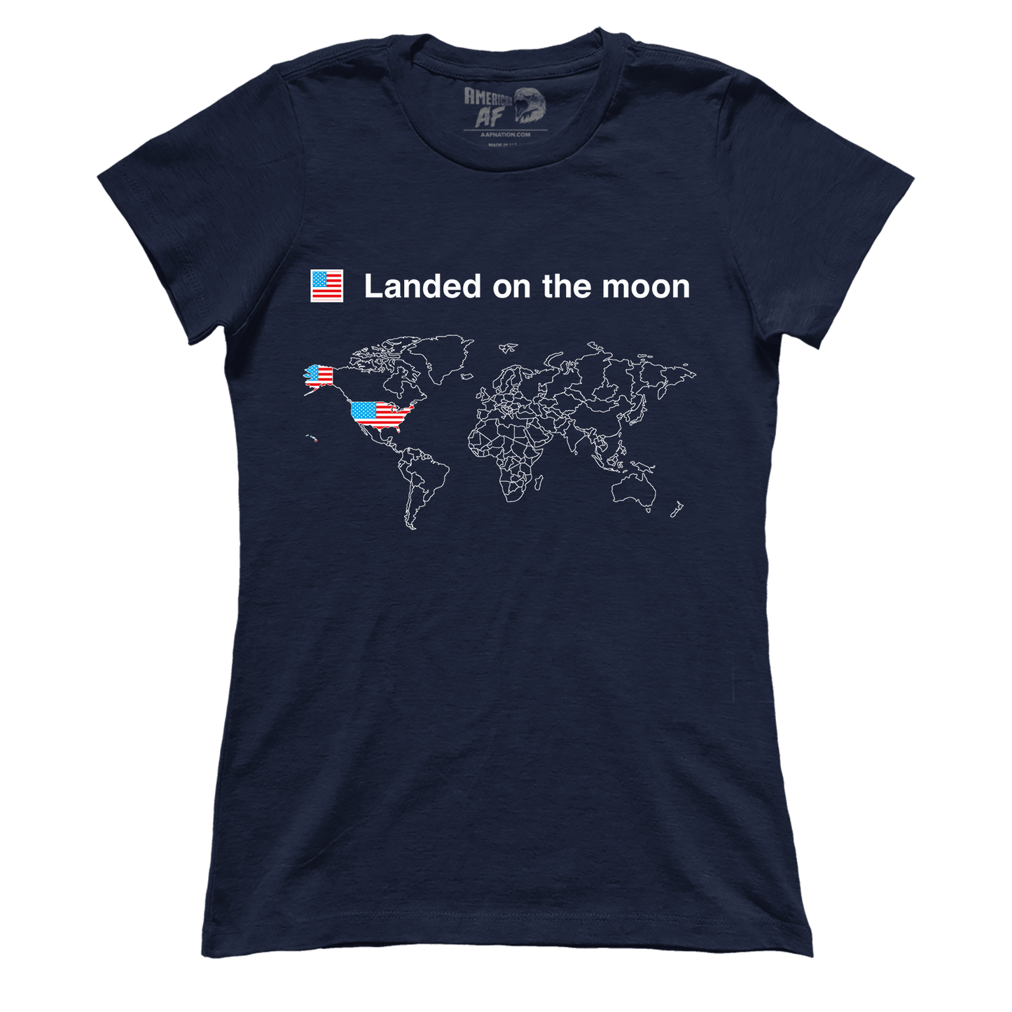 T-shirt Premium Ladies Tee / Midnight Navy / XS Moon Landers (Ladies)
