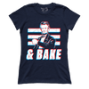 T-shirt Premium Soft Hoodie / True Navy / XS & Bake V2 (Ladies)