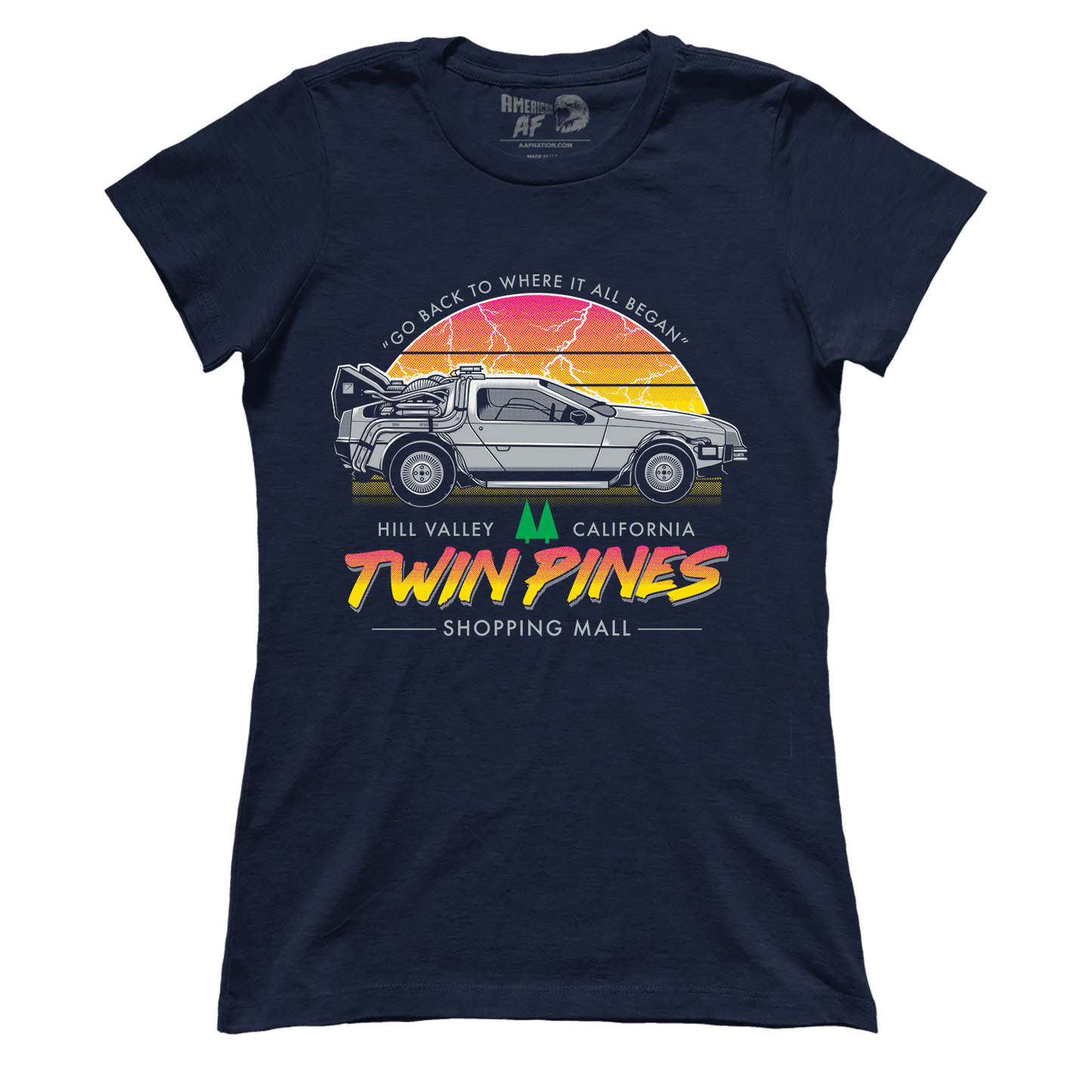 T-shirt Premium Ladies Tee / Midnight Navy / XS Twin Pines (Ladies)