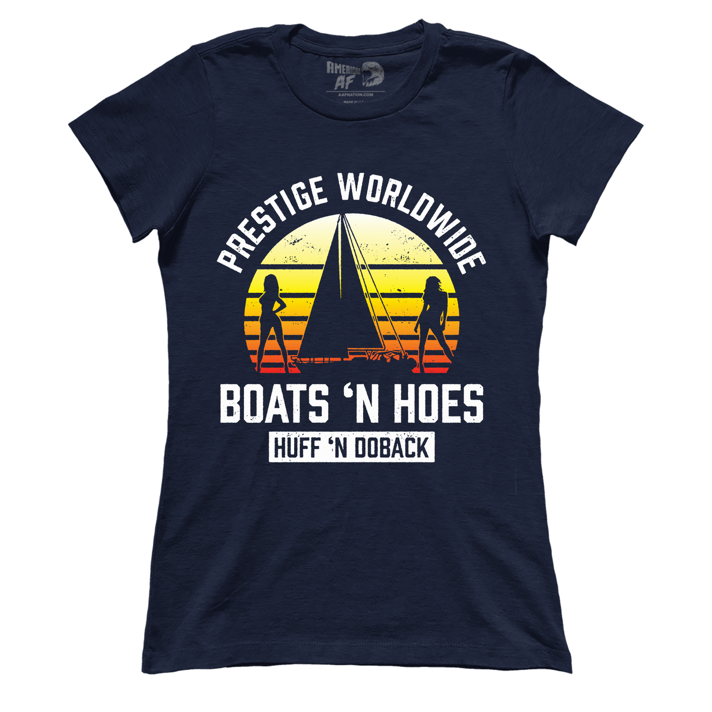 T-shirt Premium Ladies Tee / Black / XS Boats 'N Hoes (Ladies)