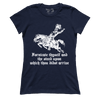 T-shirt Fornicate Thyself (Ladies)