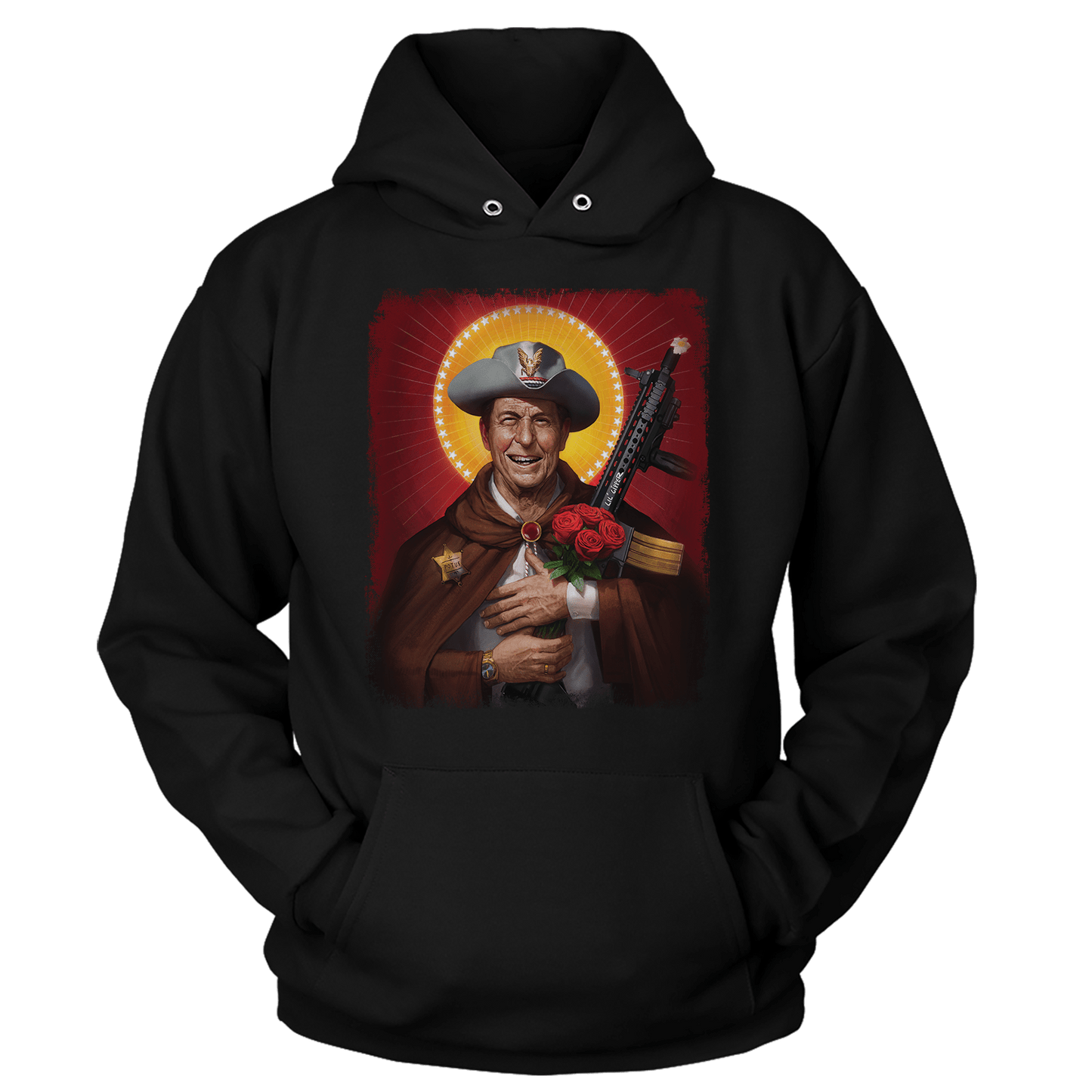 Apparel Premium Soft Hoodie / Black / XS Saint Reagan (Ladies)