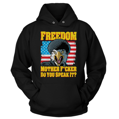 T-shirt Unisex Hoodie / Black / S Freedom MF