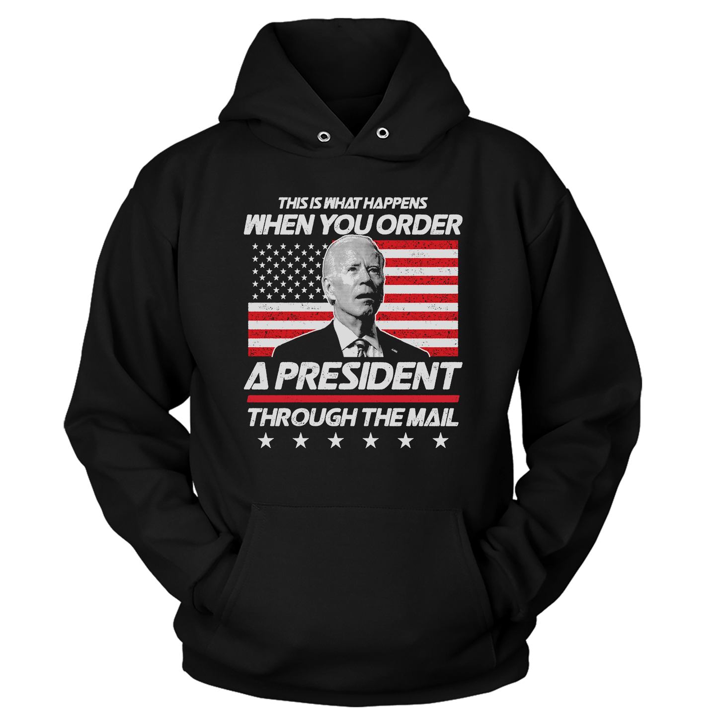 T-shirt Premium Soft Hoodie / Black / XS Order A President V1 (Ladies)