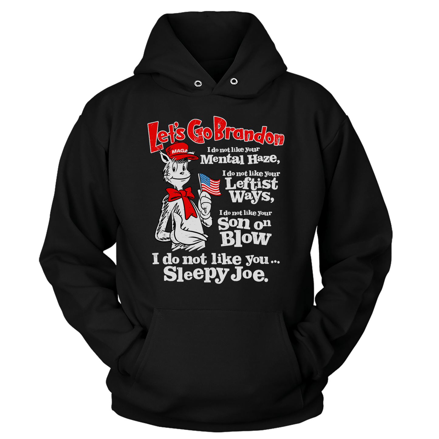 Apparel Premium Soft Hoodie / Black / XS IDNL Sleepy Joe (Ladies)