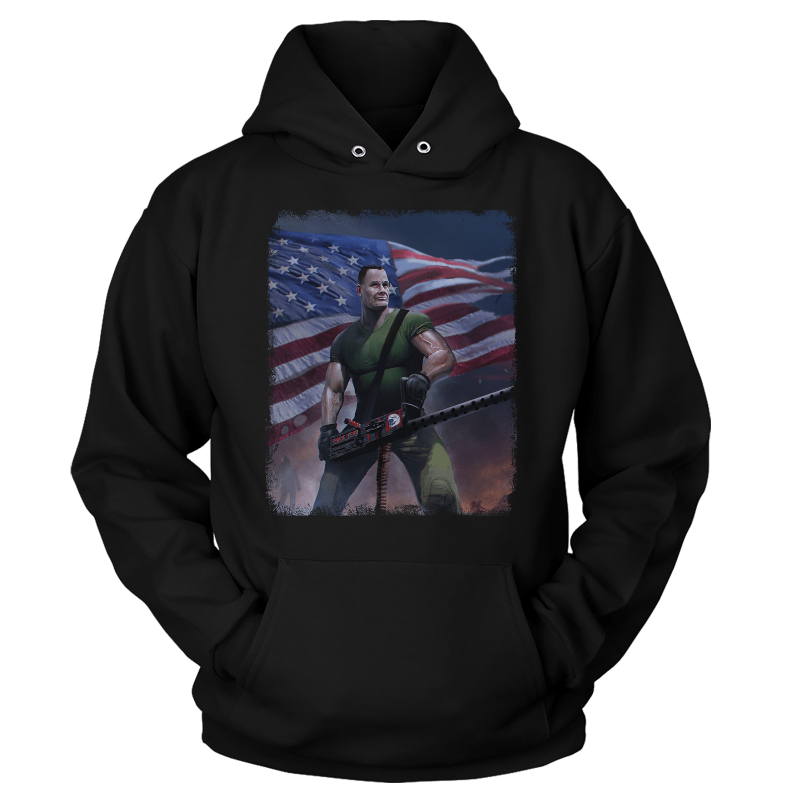 Apparel Unisex Hoodie / Black / S Chesty Puller Frozen Chosin' Zoom 2