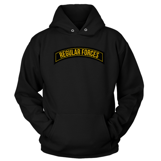 T-shirt Unisex Hoodie / Black / S Regular Forces