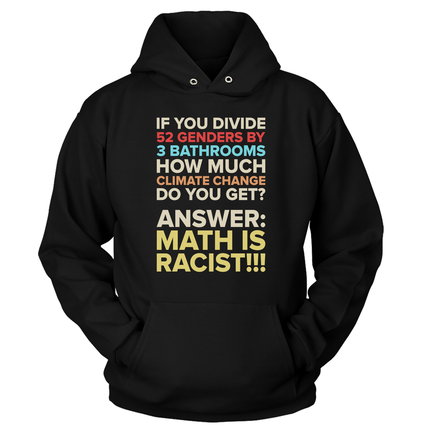 T-shirt Math is Racist (Ladies)