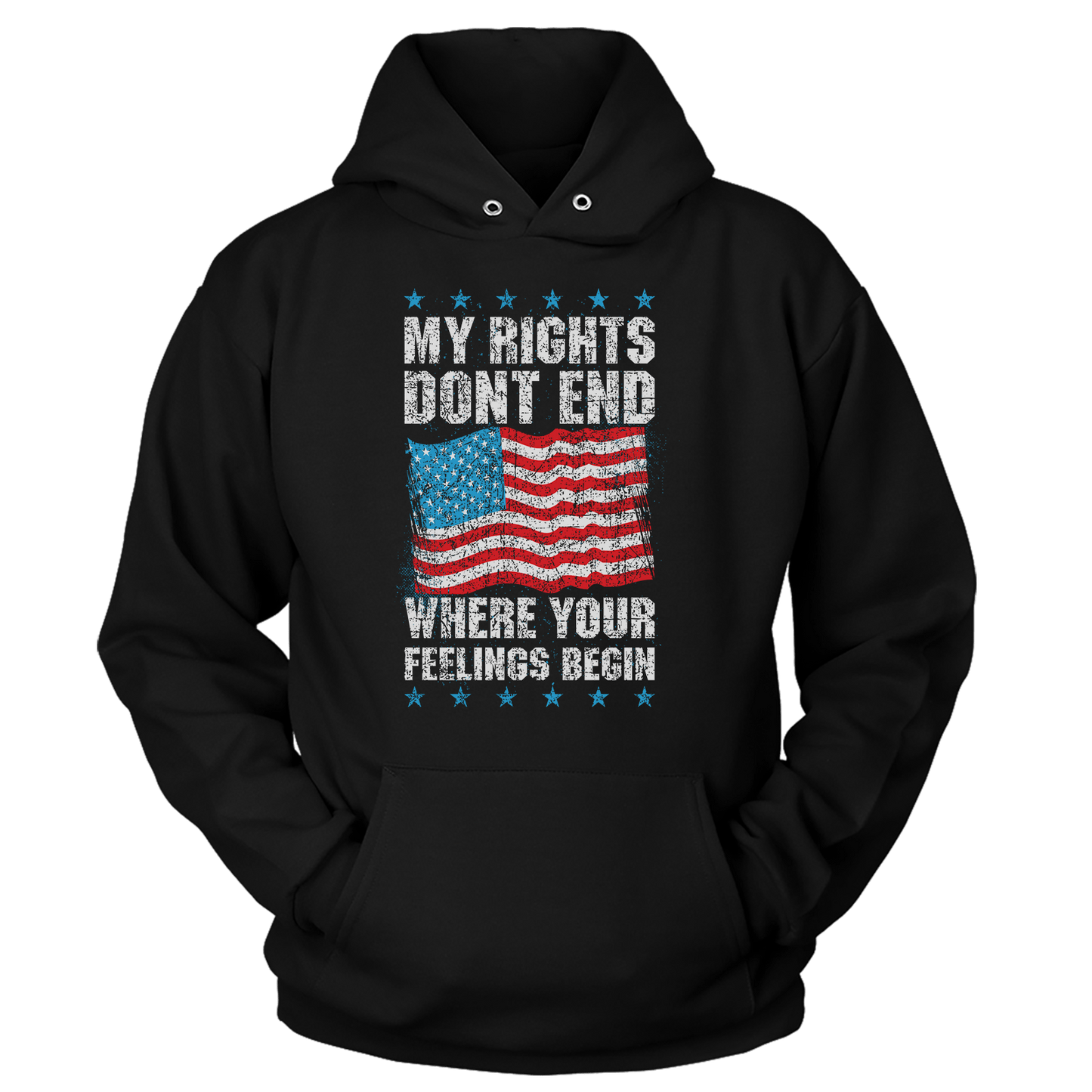 T-shirt My Rights Don't End (Ladies)