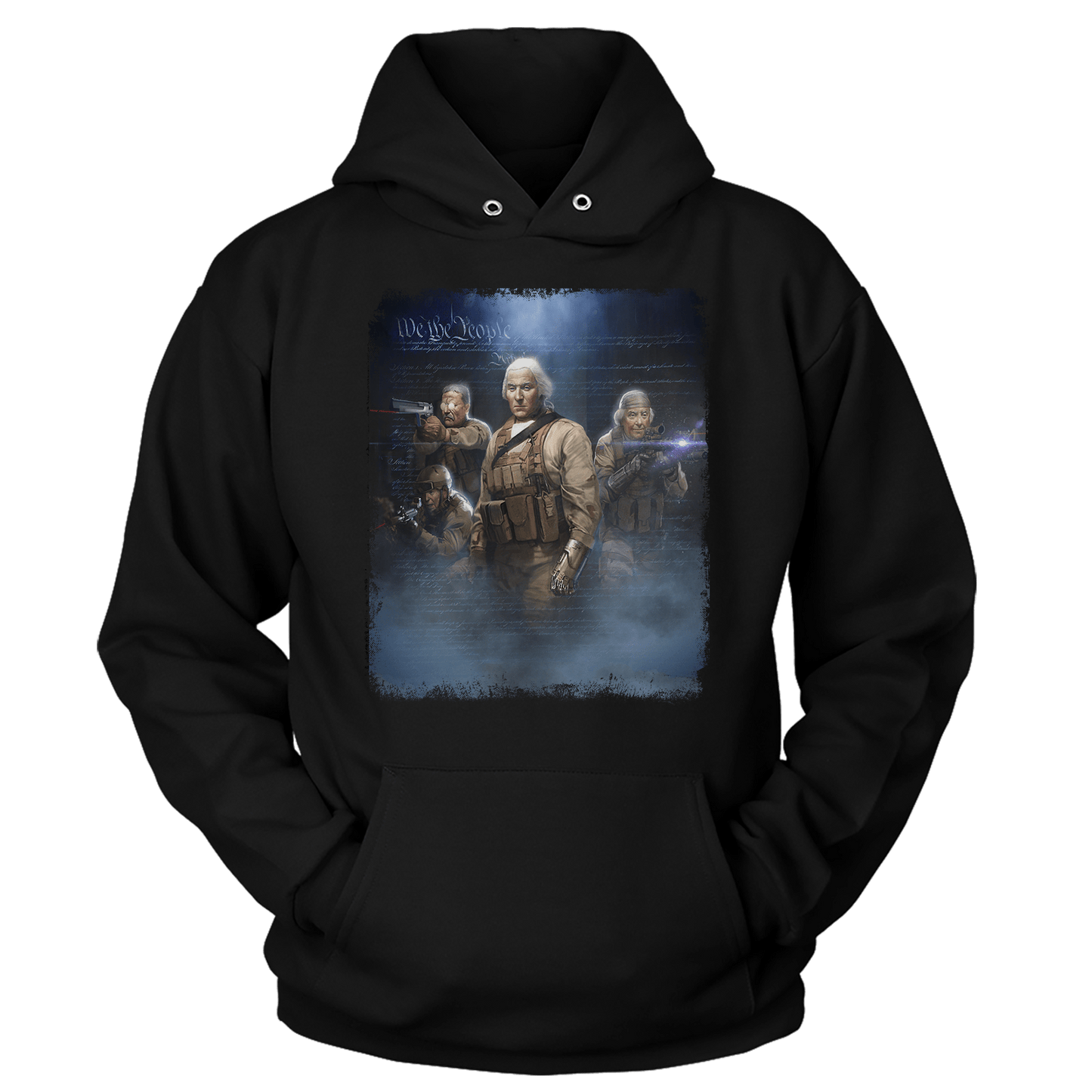 T-shirt Unisex Hoodie / Black / S Seal Team 1776