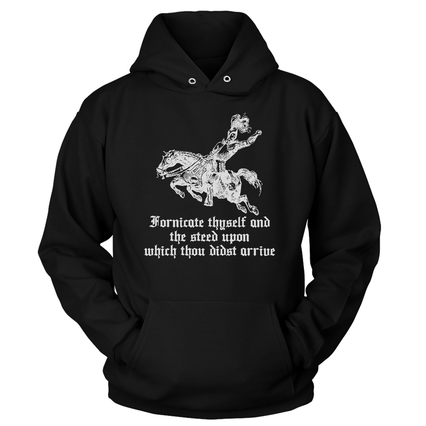 T-shirt Fornicate Thyself