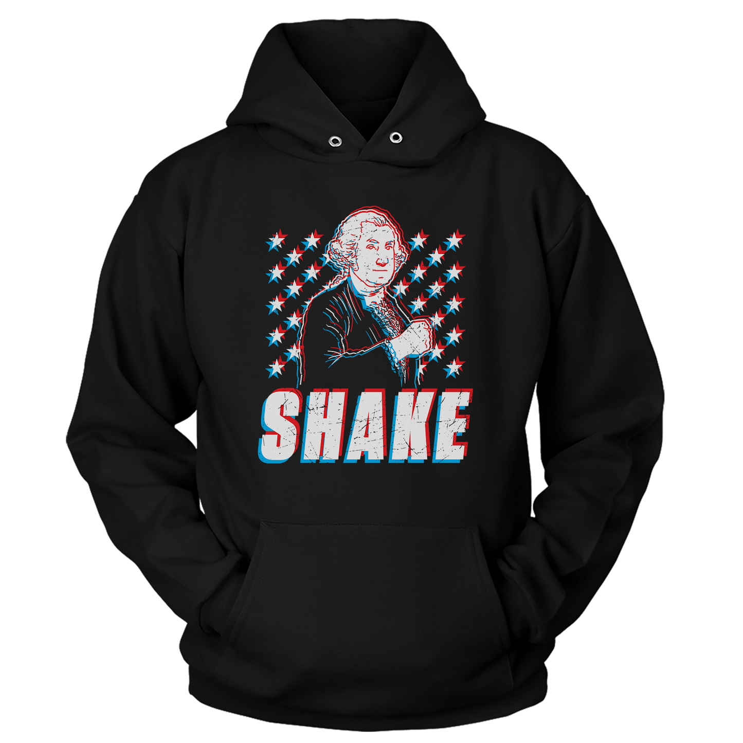 T-shirt Unisex Hoodie / Black / S Shake V2