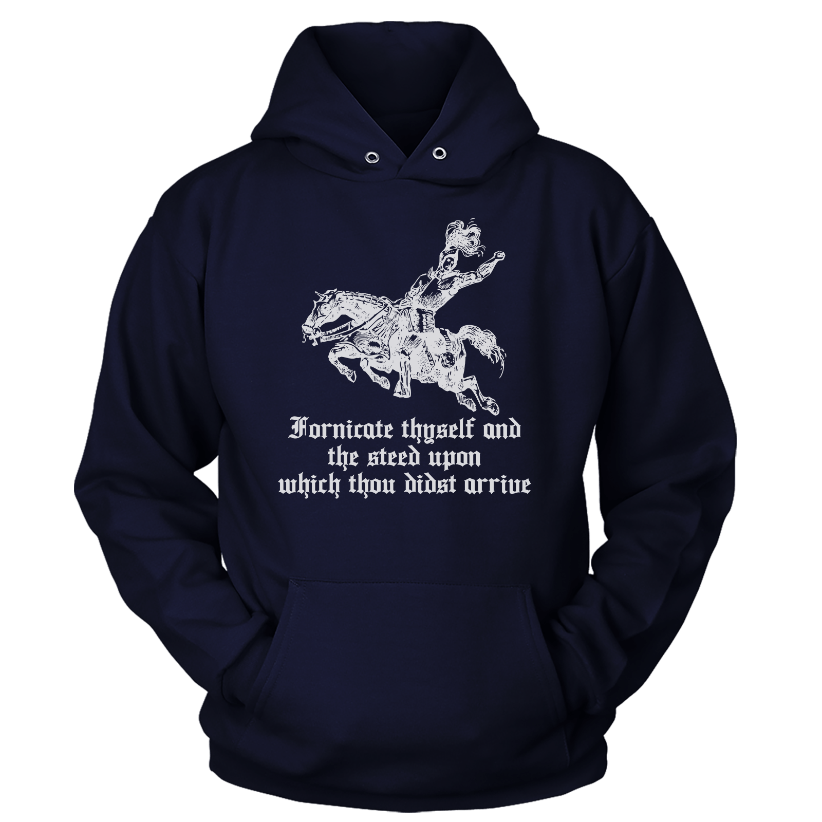 T-shirt Fornicate Thyself (Ladies)