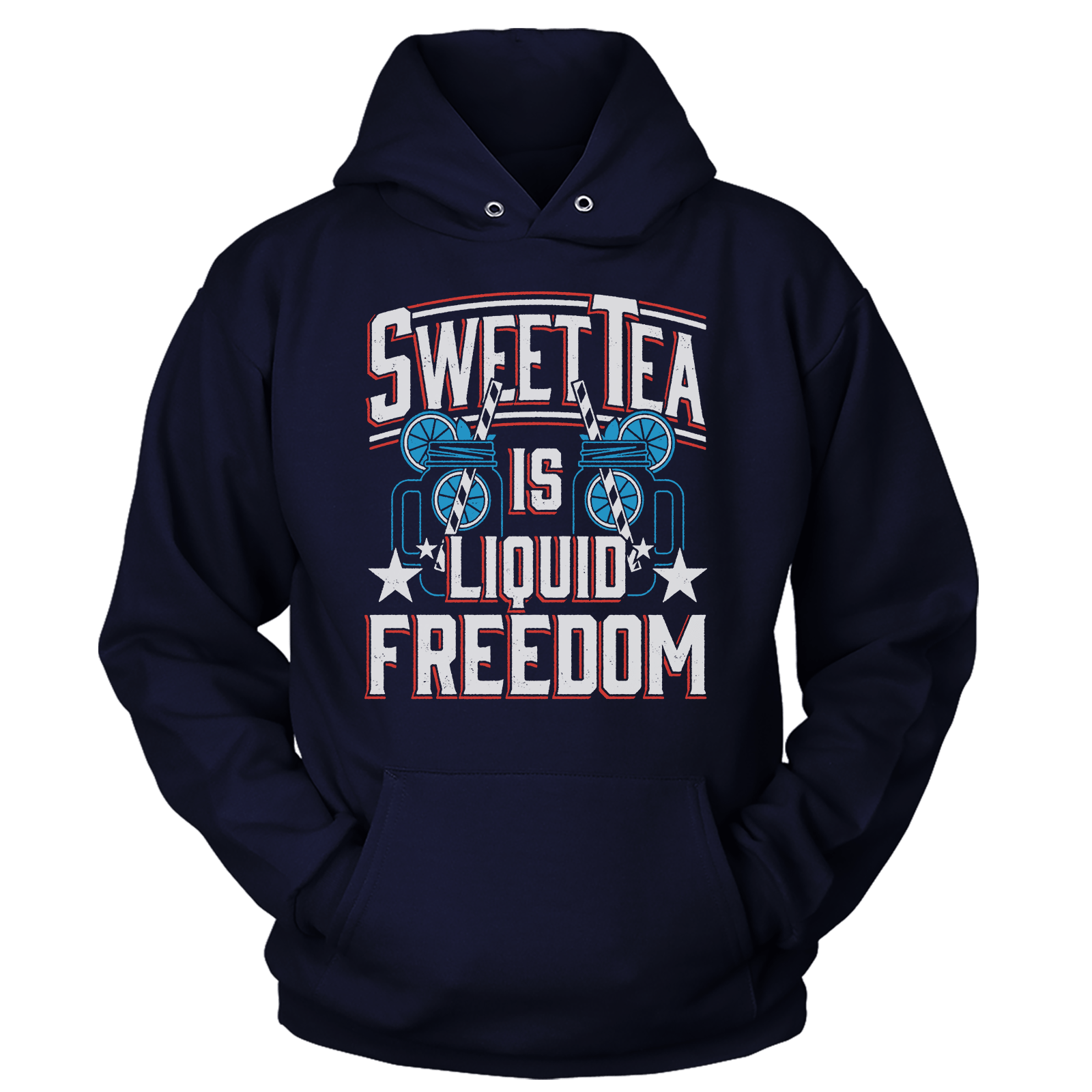 Apparel Unisex Hoodie / Navy / S Sweet Liquid Freedom