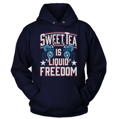 Apparel Unisex Hoodie / Navy / S Sweet Liquid Freedom