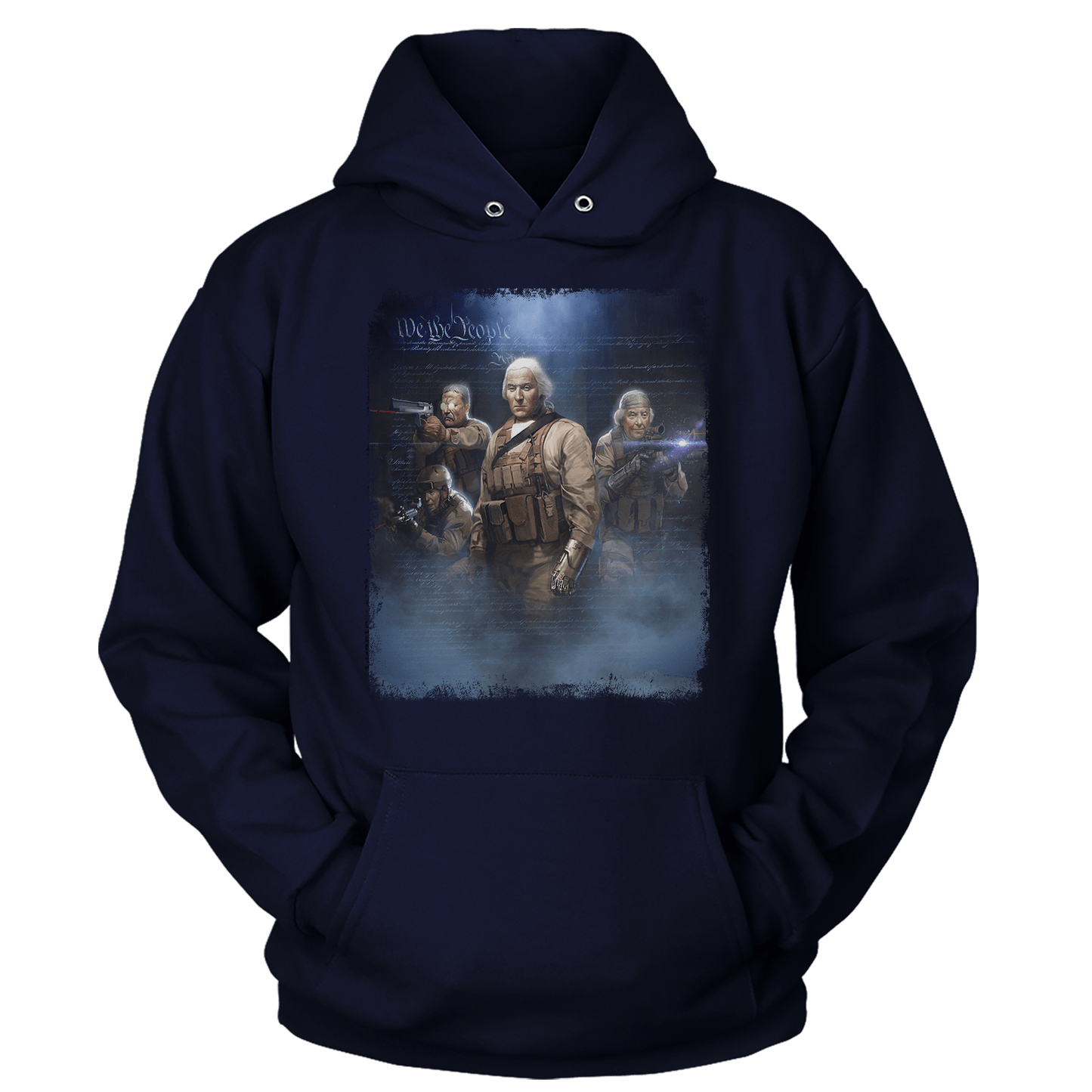 T-shirt Unisex Hoodie / Navy / S Seal Team 1776