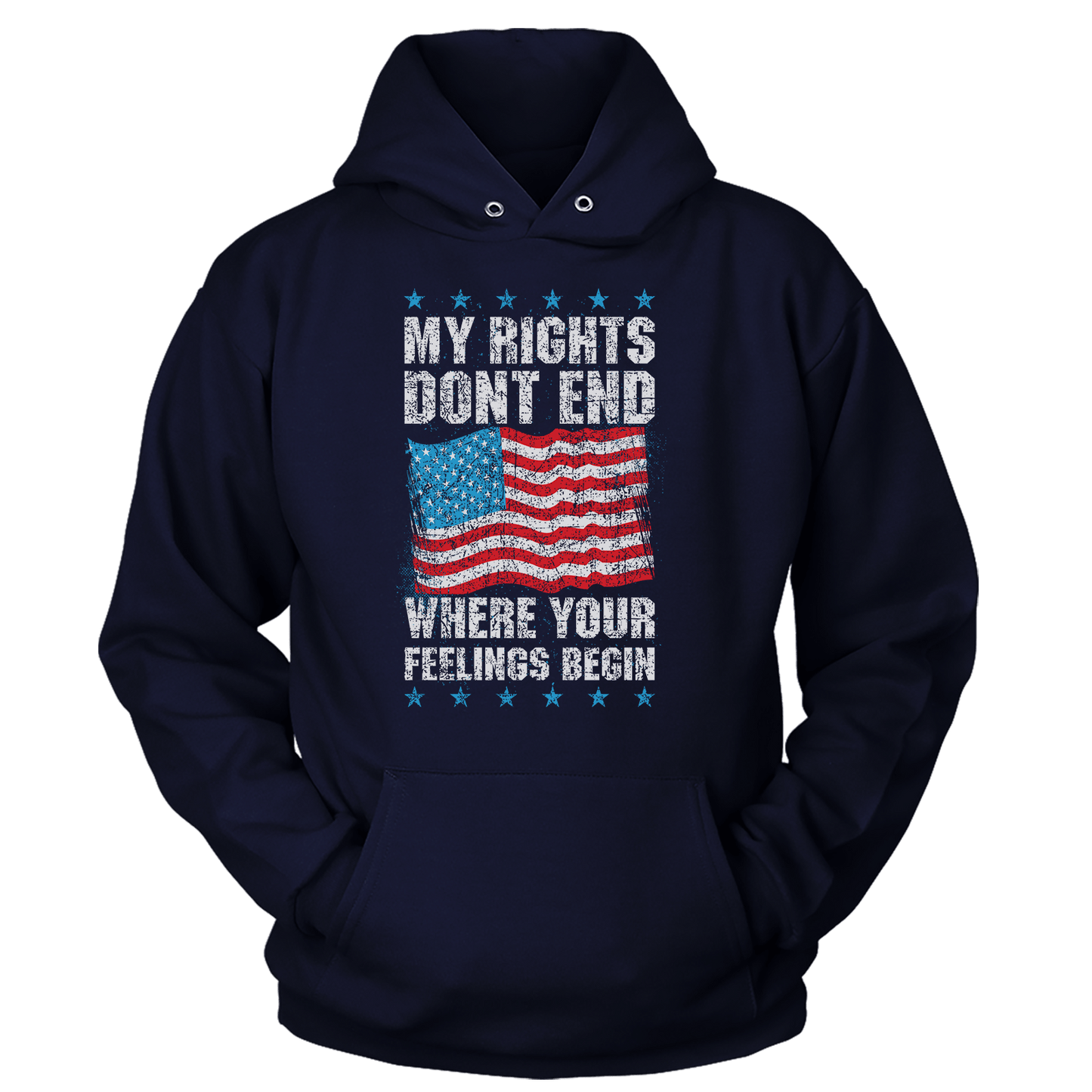 T-shirt My Rights Don't End (Ladies)