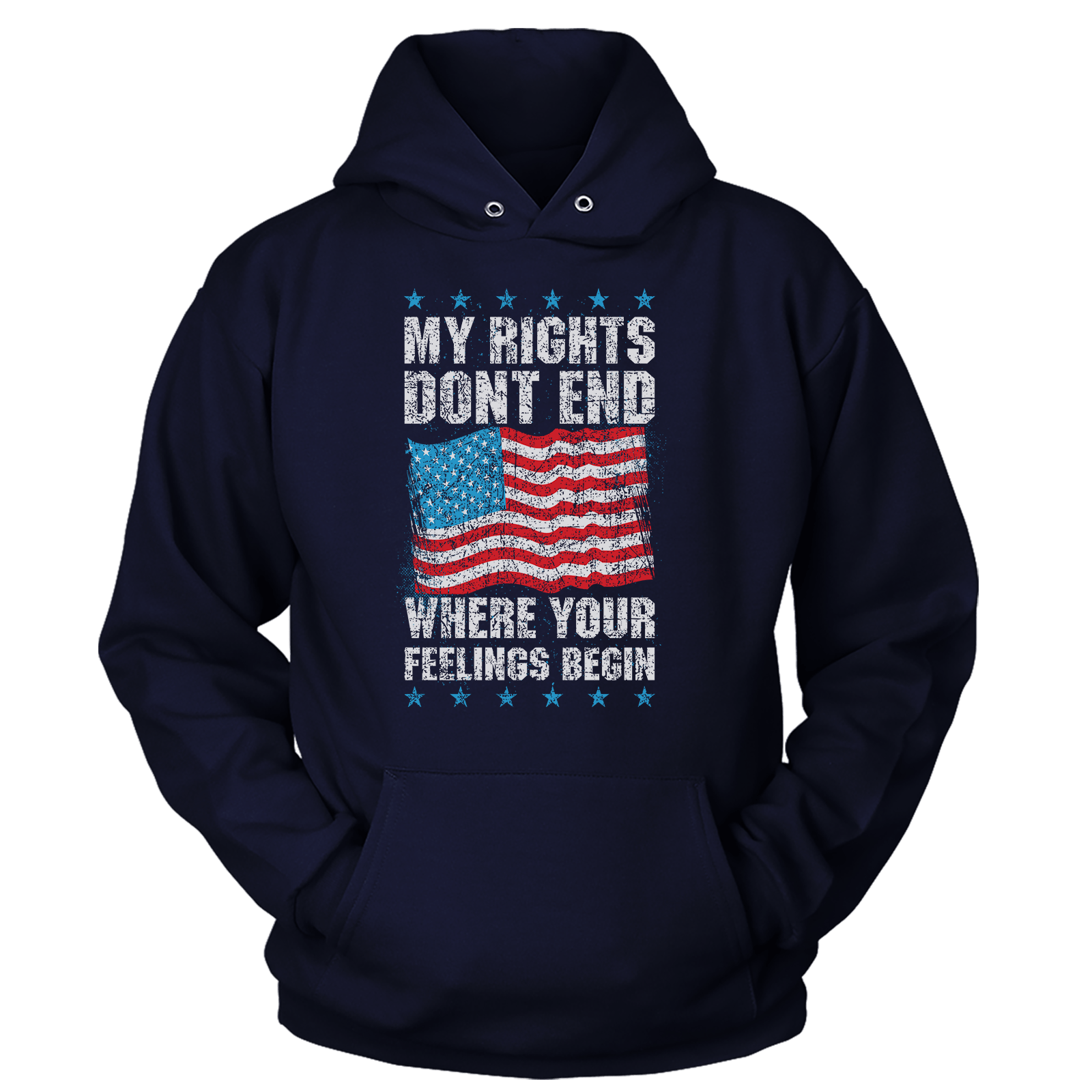 T-shirt My Rights Don't End (Ladies)
