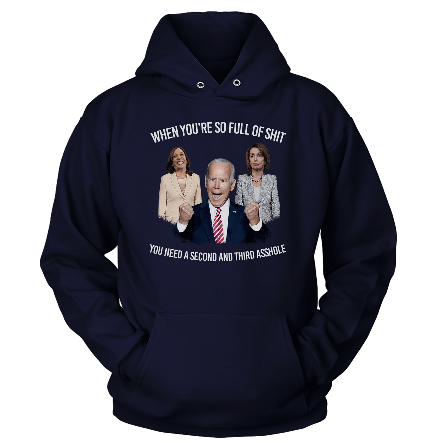 T-shirt Unisex Hoodie / Navy / S You Need A Second And Third