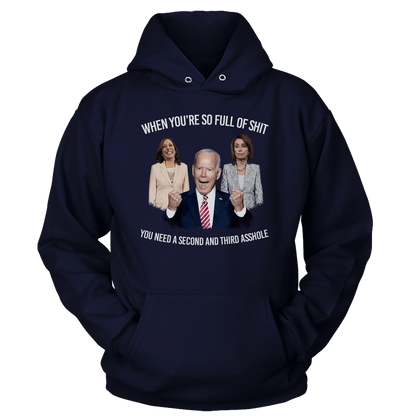 T-shirt Unisex Hoodie / Navy / S You Need A Second And Third