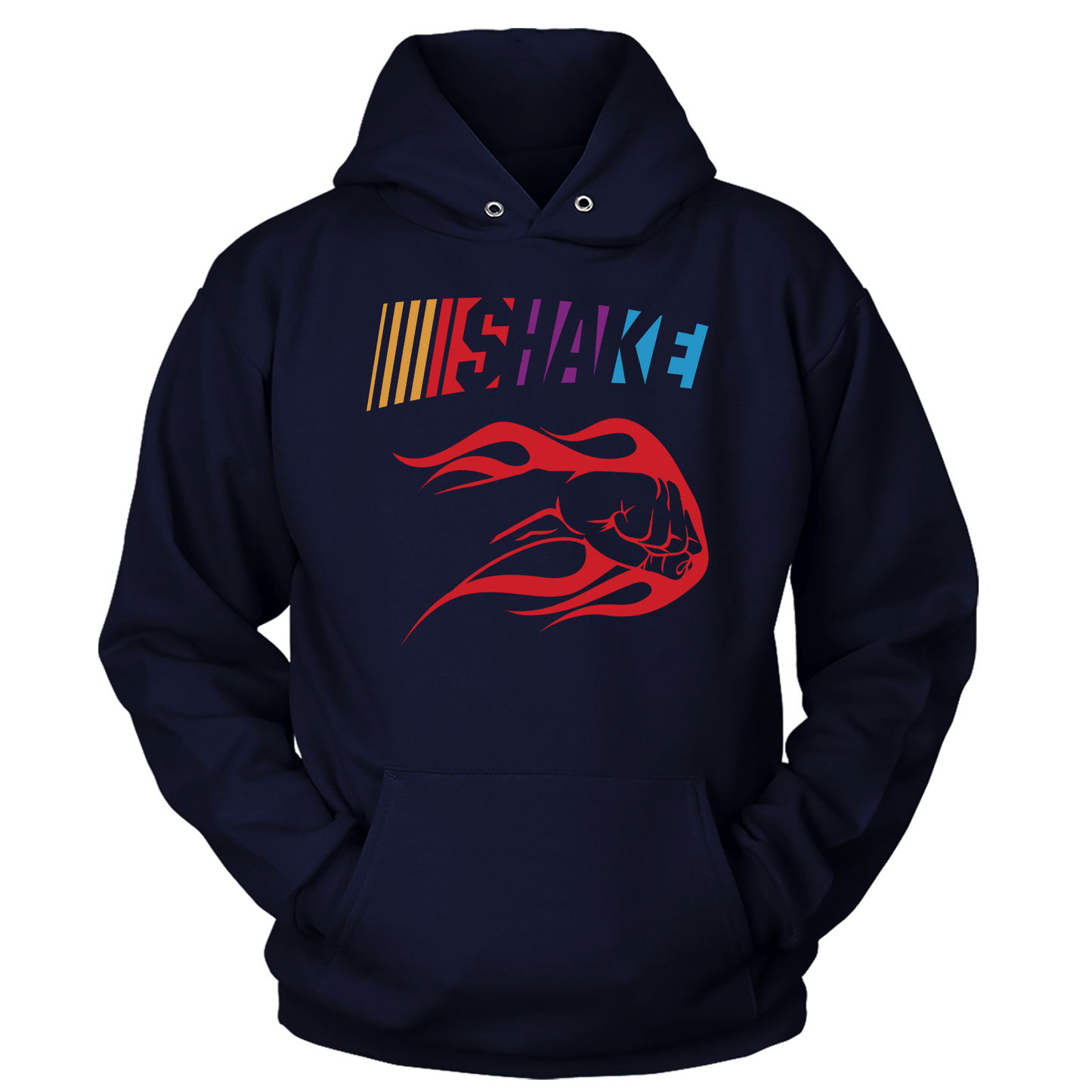 T-shirt Unisex Hoodie / Navy / S Shake