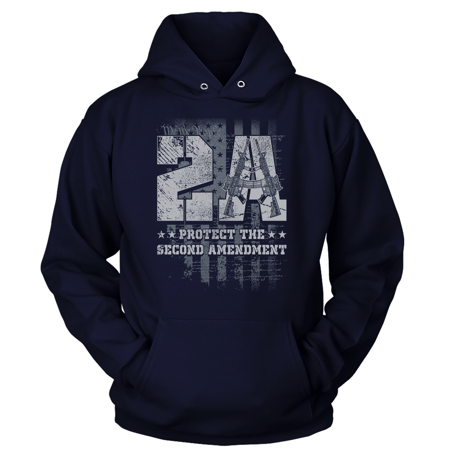 T-shirt Unisex Hoodie / Navy / S Protect 2A