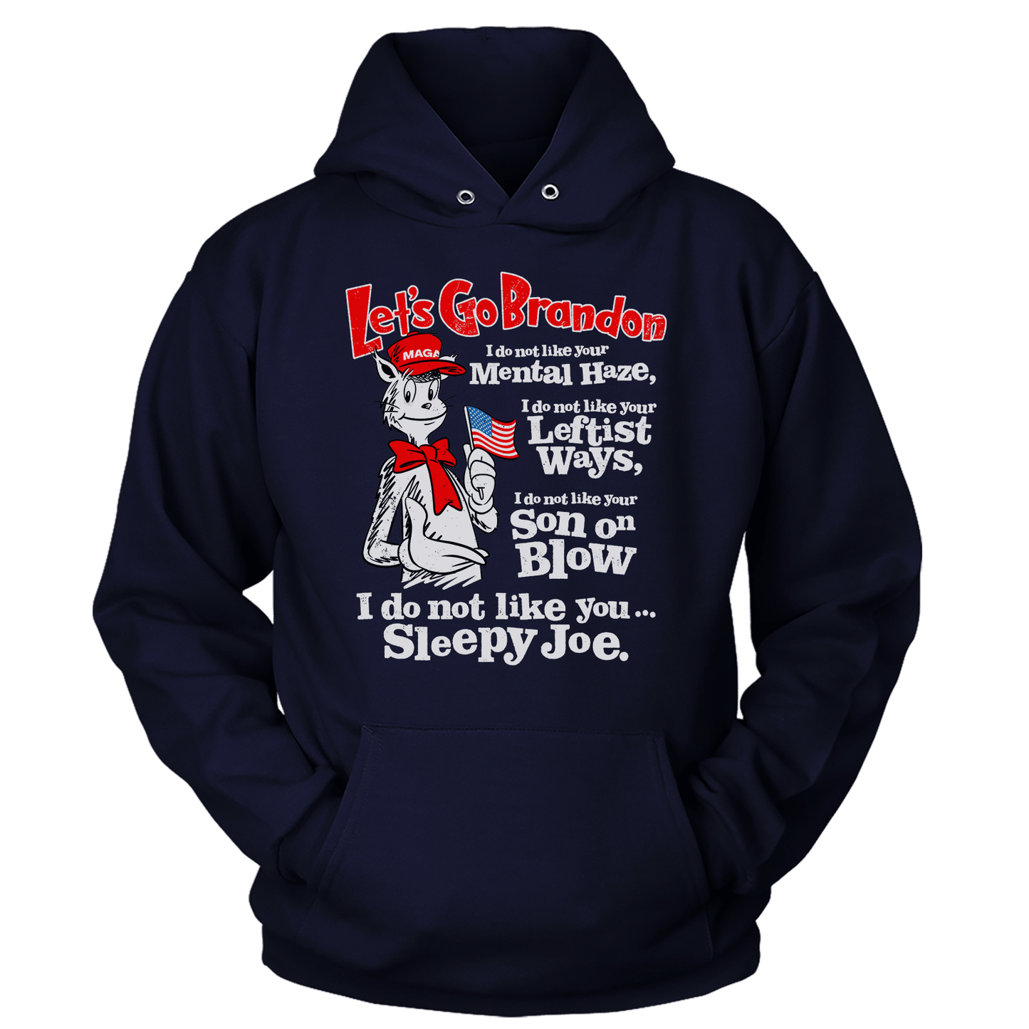 Apparel Premium Soft Hoodie / True Navy / XS IDNL Sleepy Joe (Ladies)