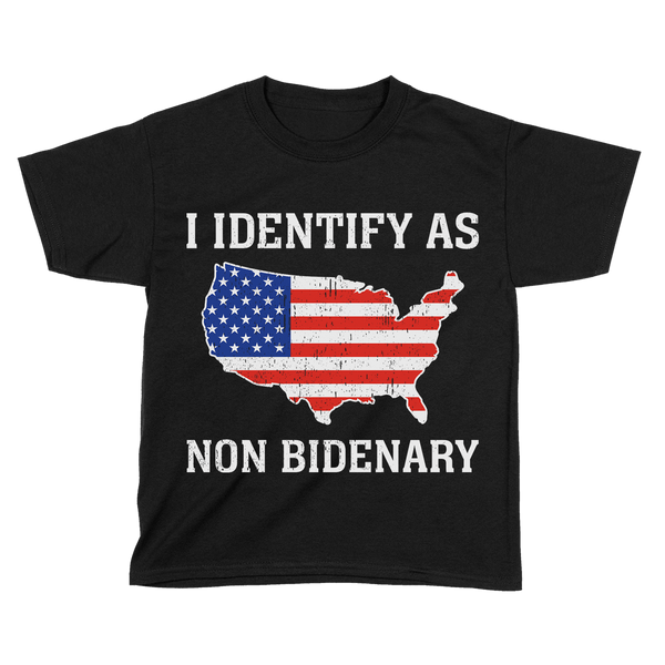 I Identify As Non Bidenary - Kids
