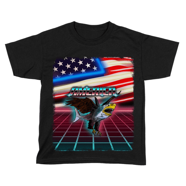 Retro Eagle Shark - Kids