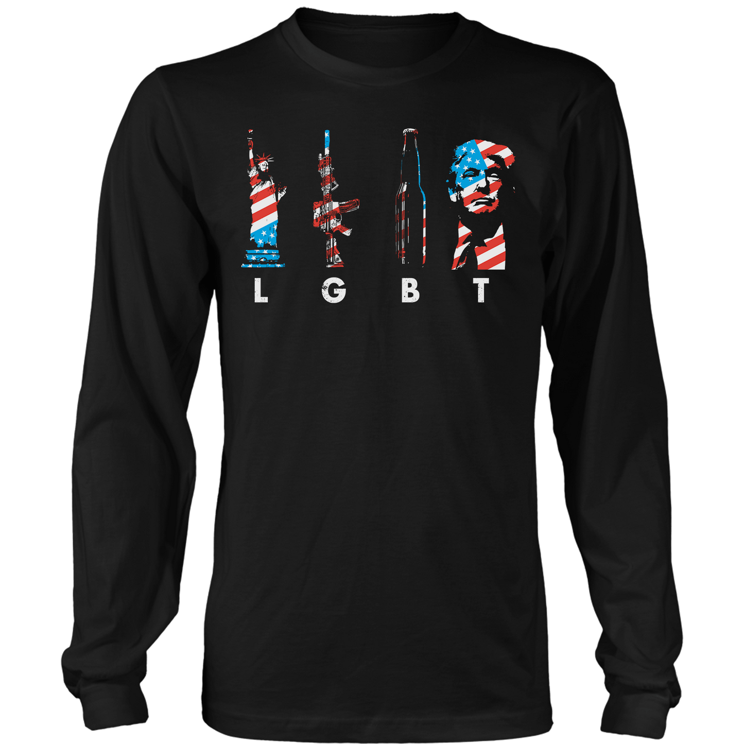 LGBT(rump) 4th of July Long Sleeve