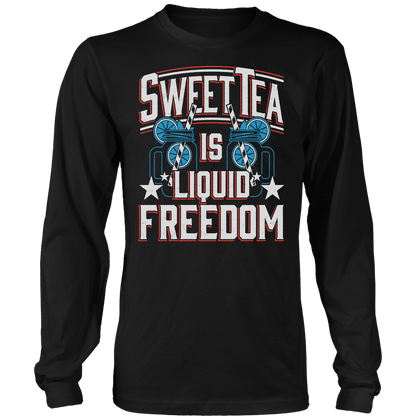 Apparel Mens Long Sleeve / Black / S Sweet Liquid Freedom