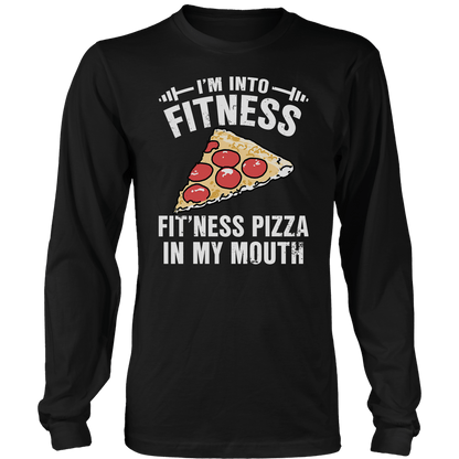 T-shirt Fitness Pizza