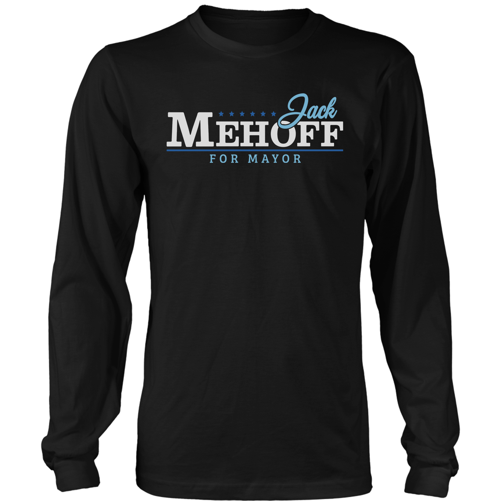 T-shirt Mens Long Sleeve / Black / S Mehoff