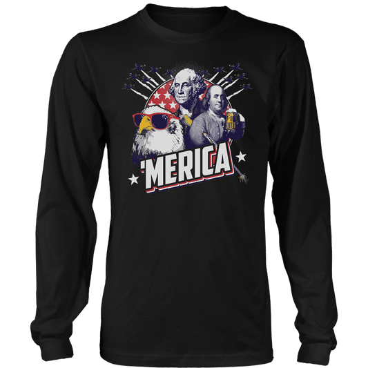 Merica F Yeah Long Sleeve