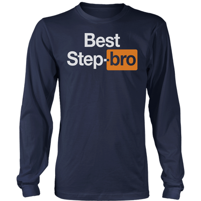 T-shirt Mens Long Sleeve / Midnight Navy / S Best Step-bro
