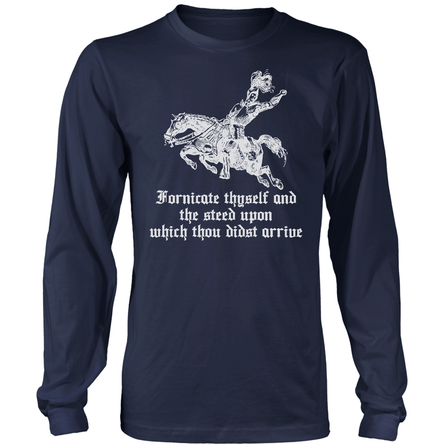 T-shirt Fornicate Thyself