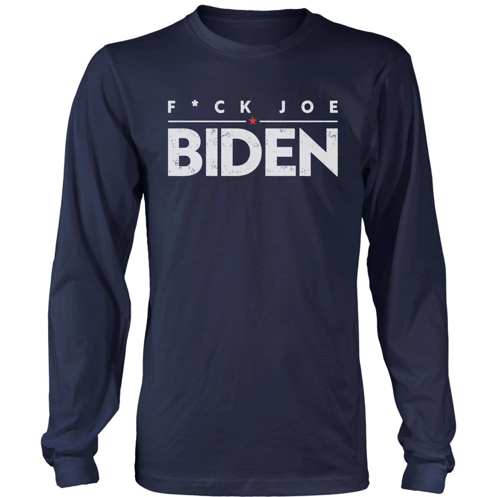 Apparel Mens Long Sleeve / Midnight Navy / S F Joe Biden