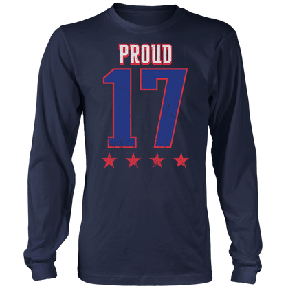 T-shirt Mens Long Sleeve / Midnight Navy / S PROUD - His