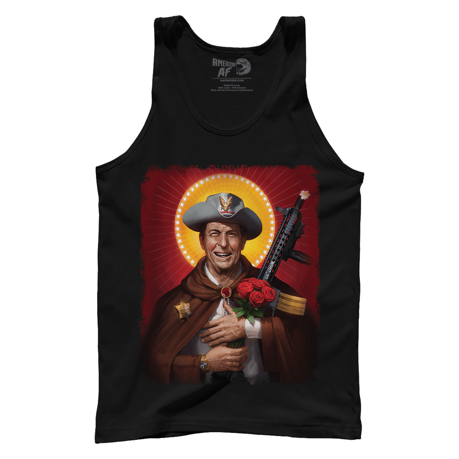 Apparel Premium Mens Tank / Black / XS Saint Reagan