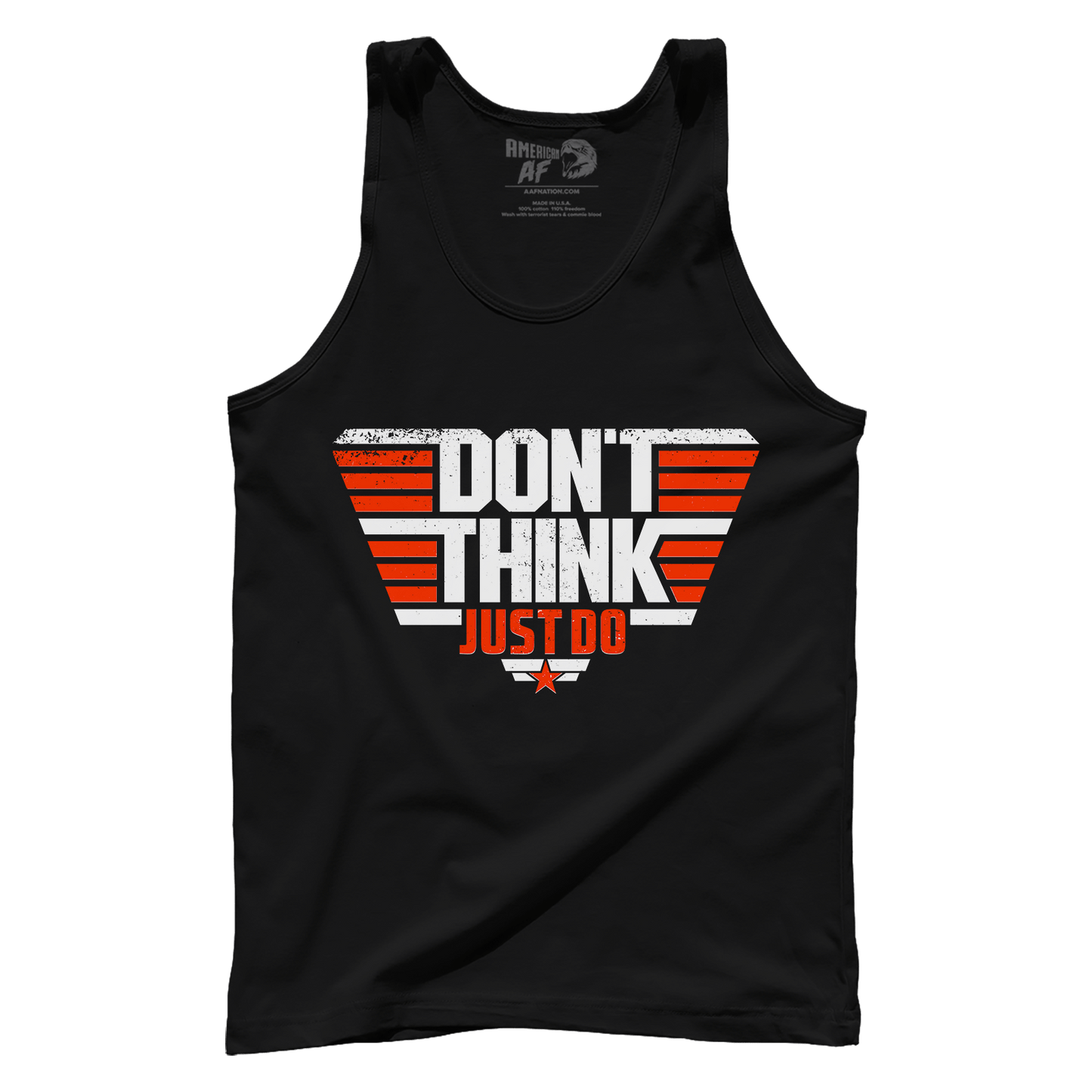 Apparel Premium Mens Tank / Black / XS Don't Think Just Do