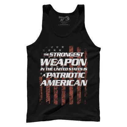 T-shirt Premium Mens Tank / Black / XS The Strongest Weapon
