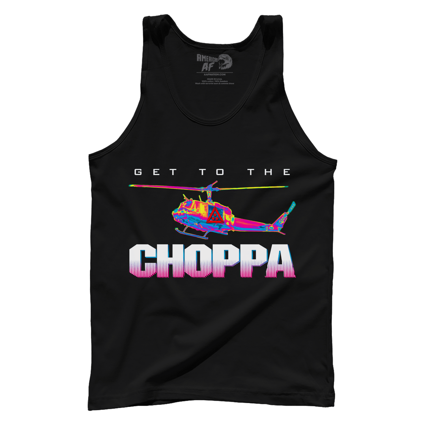 Get To The Choppa Tank Top