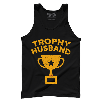 T-shirt Premium Mens Tank / Black / XS Trophy Husband