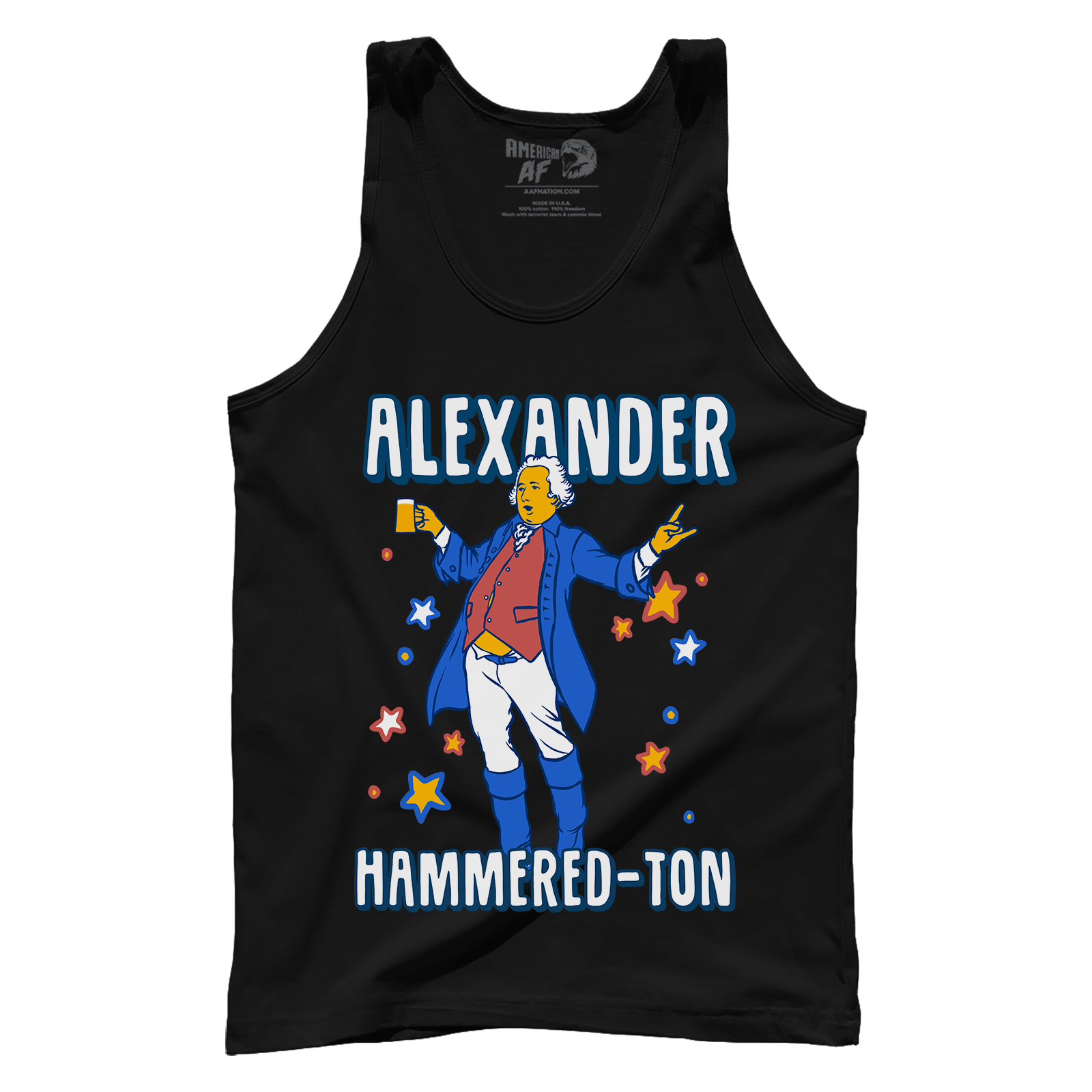 T-shirt Premium Mens Tank / Black / XS Let's Get Alexander Hammered-Ton