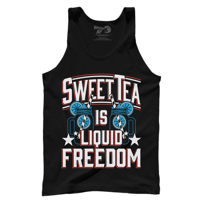 Apparel Premium Mens Tank / Black / XS Sweet Liquid Freedom