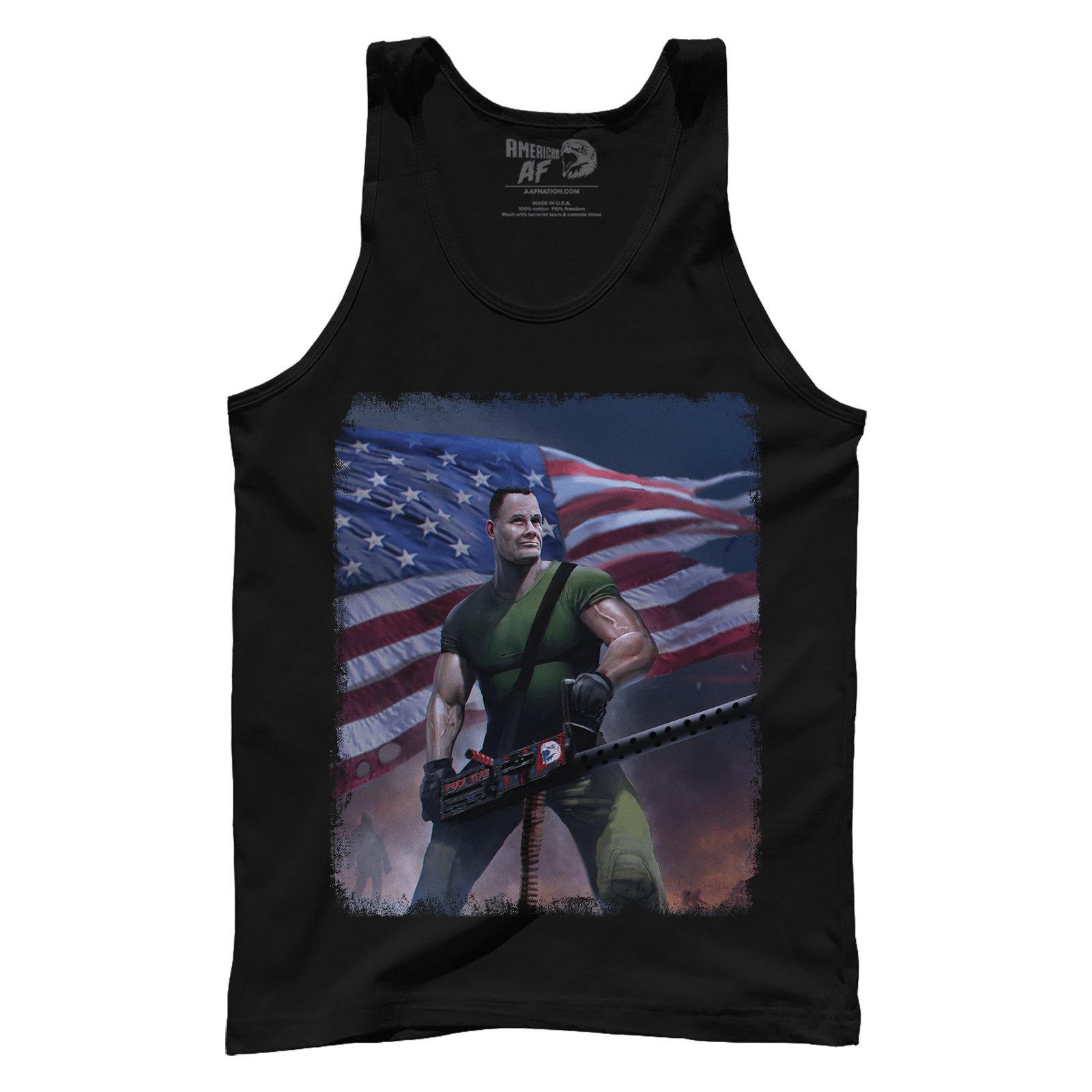 Apparel Premium Mens Tank / Black / XS Chesty Puller Frozen Chosin' Zoom 2