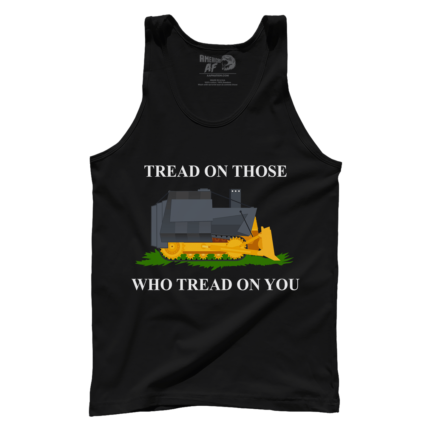 T-shirt Premium Mens Tank / Black / XS Tread on Those Who Tread on You