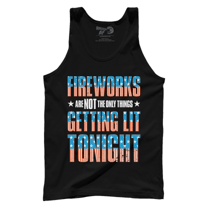 Apparel Premium Mens Tank / Black / XS Getting Lit Tonight