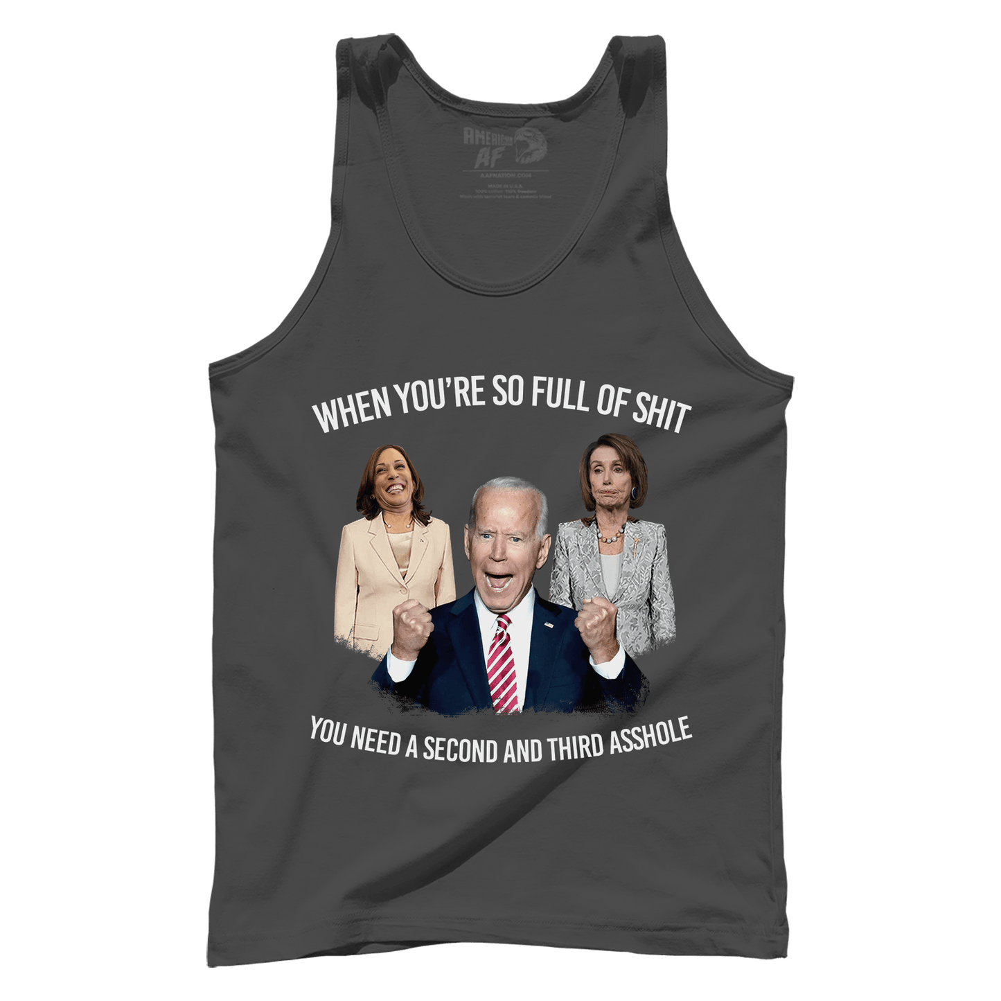 T-shirt Premium Mens Tank / Dark Grey / XS You Need A Second And Third