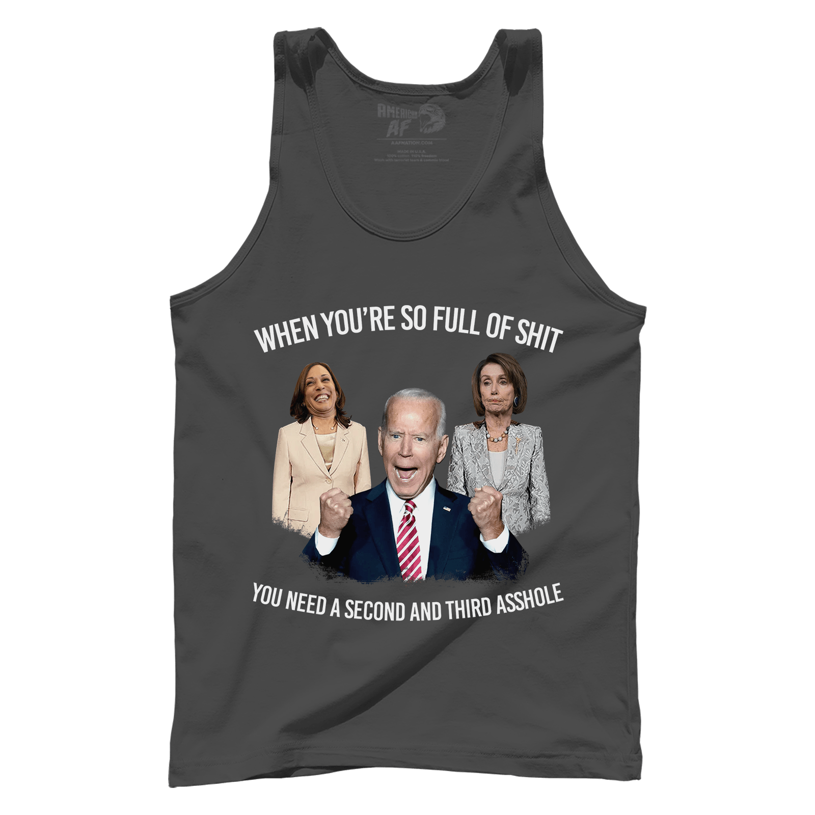T-shirt Premium Mens Tank / Dark Grey / XS You Need A Second And Third